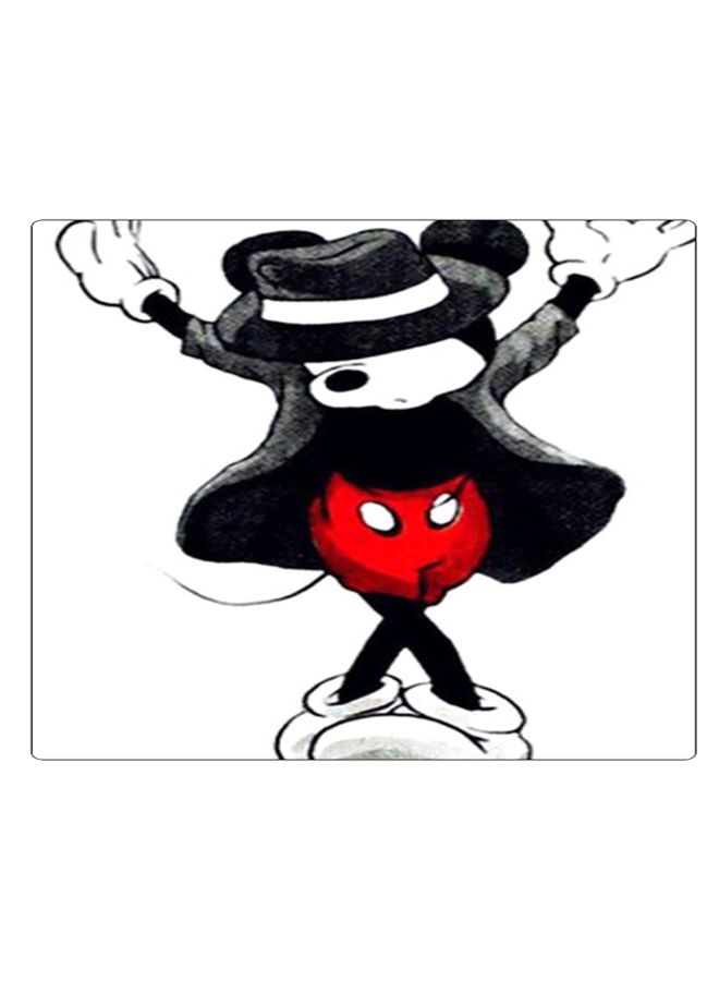 BP Printed Anti-Slip Gaming Mouse Pad Black/Red/White - Image 1