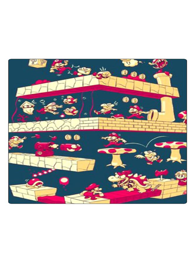 BP Printed Anti-Slip Gaming Mouse Pad Multicolour - Image 1