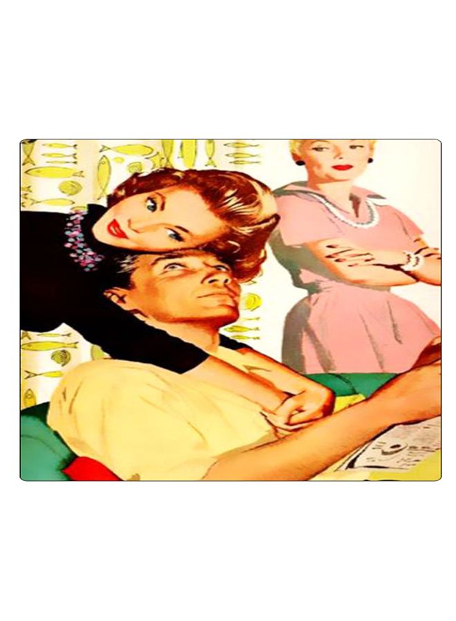 BP Printed Anti-Slip Gaming Mouse Pad Multicolour - Image 1