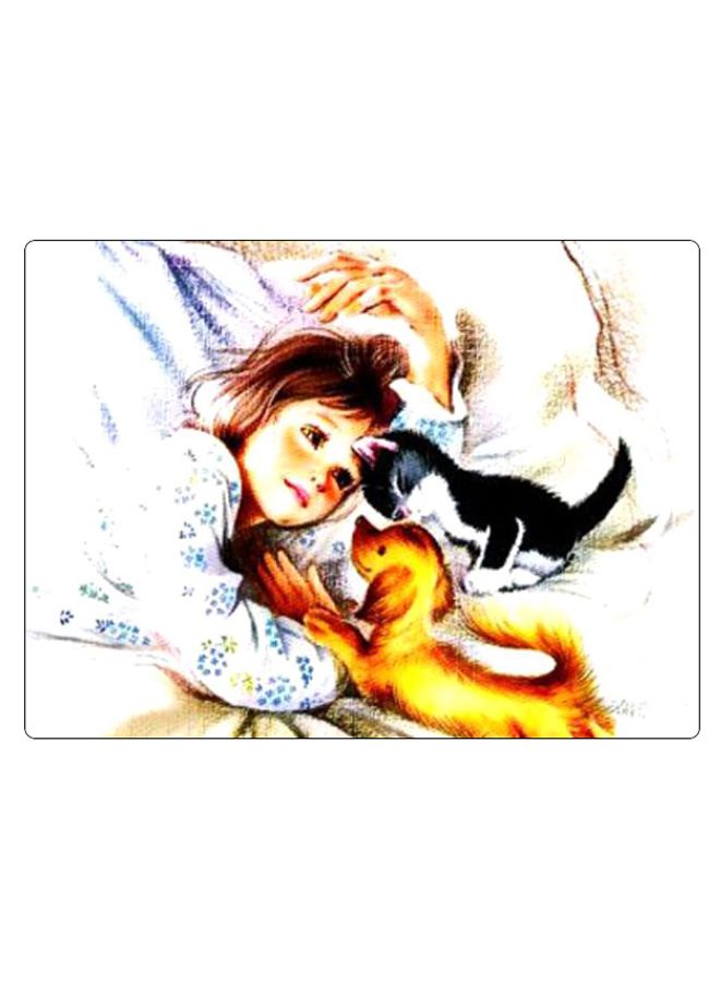 BP Printed Anti-Slip Gaming Mouse Pad Multicolour - Image 1
