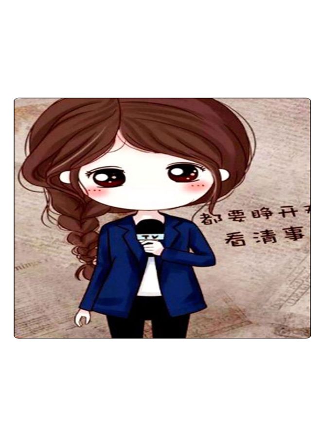 BP Printed Anti-Slip Gaming Mouse Pad Multicolour - Image 1