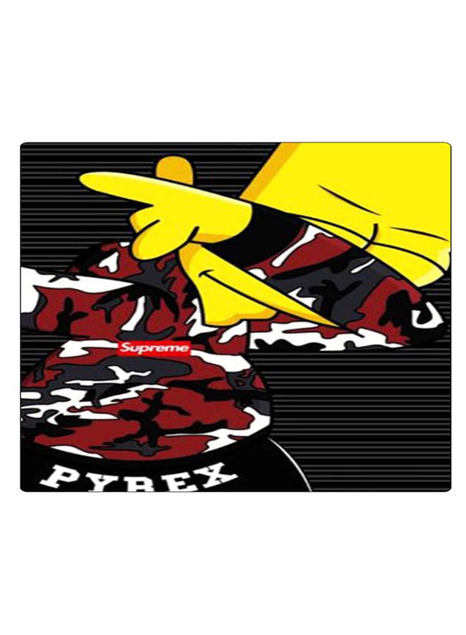 بي بي لوحة ماوس ألعاب بتصميم مضادة للانزلاق وبنمط مطبوع متعدد الألوان - Image 1