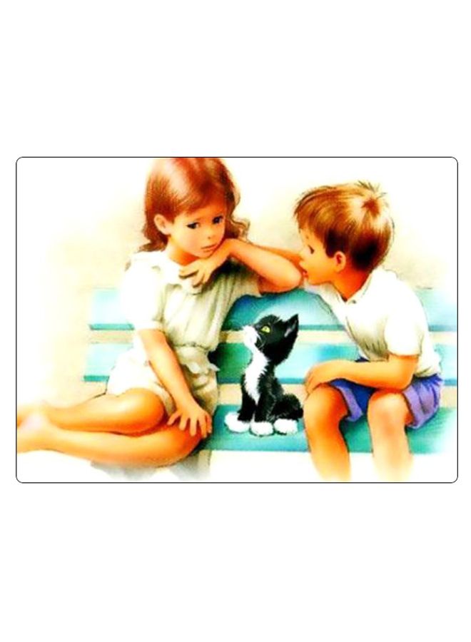 BP Printed Anti-Slip Gaming Mouse Pad Multicolour - Image 1