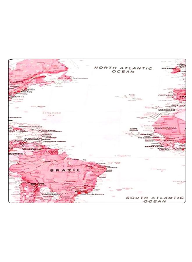 BP Printed Anti-Slip Gaming Mouse Pad Pink/White/Black - Image 1