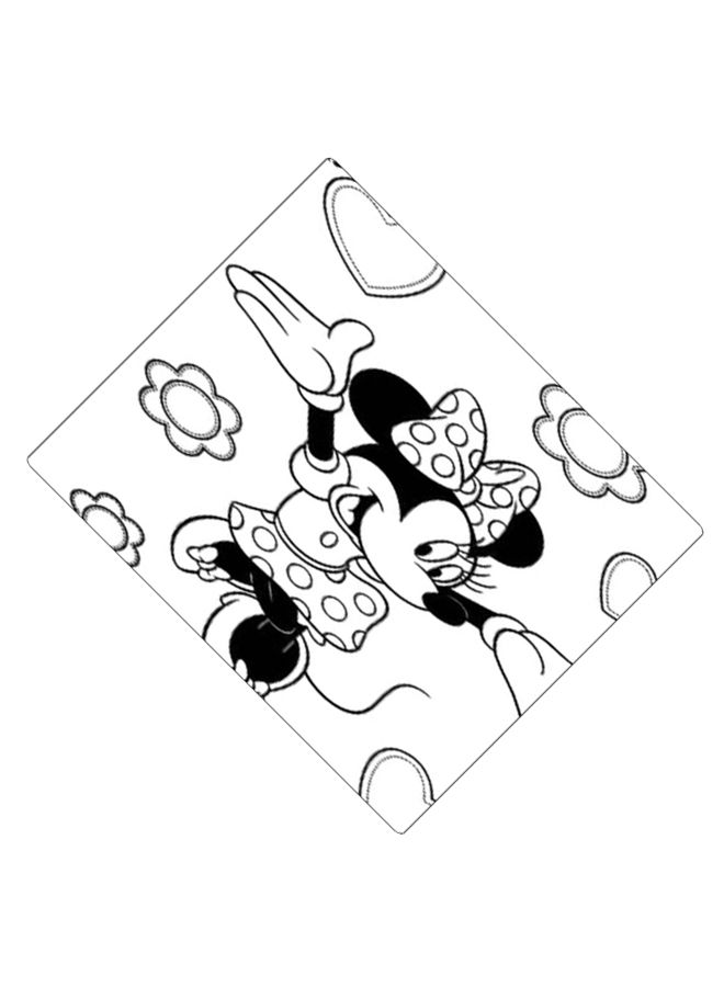 BP Printed Anti-Slip Gaming Mouse Pad Black/White  - Image 2