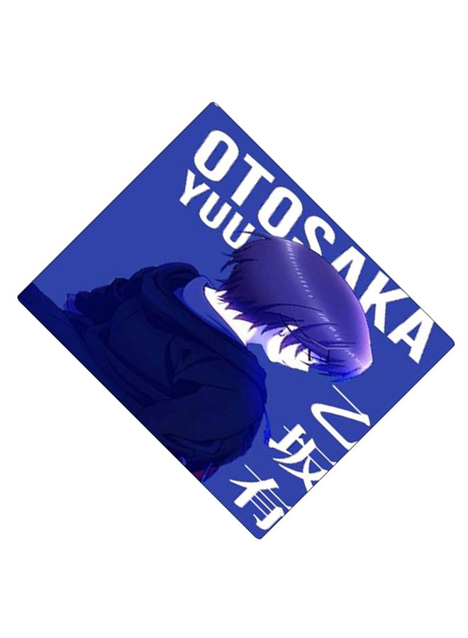 BP Printed Anti-Slip Gaming Mouse Pad Blue/Purple/White - Image 2