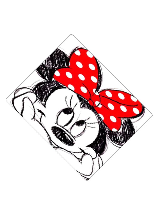 BP Printed Anti-Slip Gaming Mouse Pad Black/White/Red - Image 2