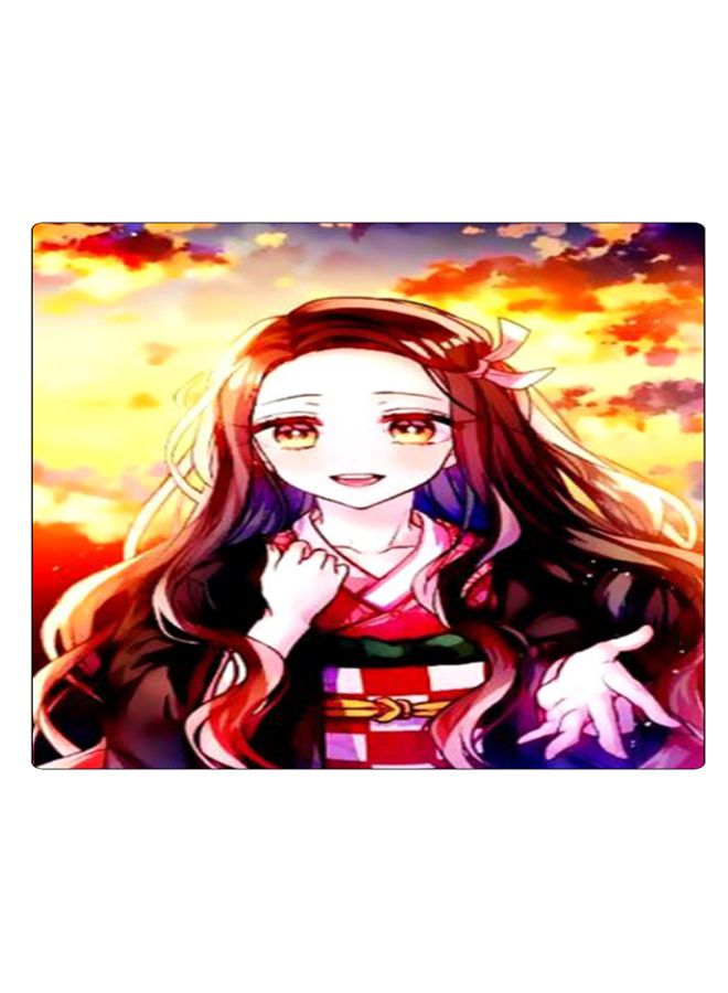 بي بي لوحة ماوس ألعاب بتصميم مضادة للانزلاق وبنمط مطبوع متعدد الألوان - Image 1