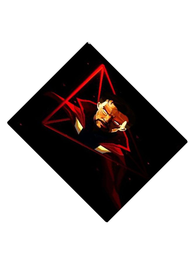 BP Printed Anti-Slip Gaming Mouse Pad Black/Red/Brown - Image 2