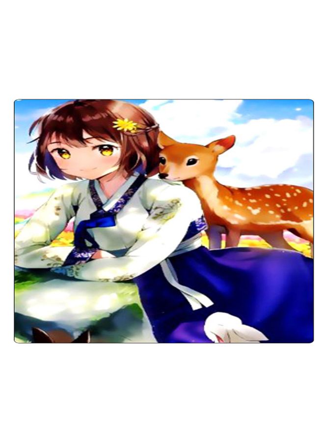 BP Printed Anti-Slip Gaming Mouse Pad Multicolour - Image 1