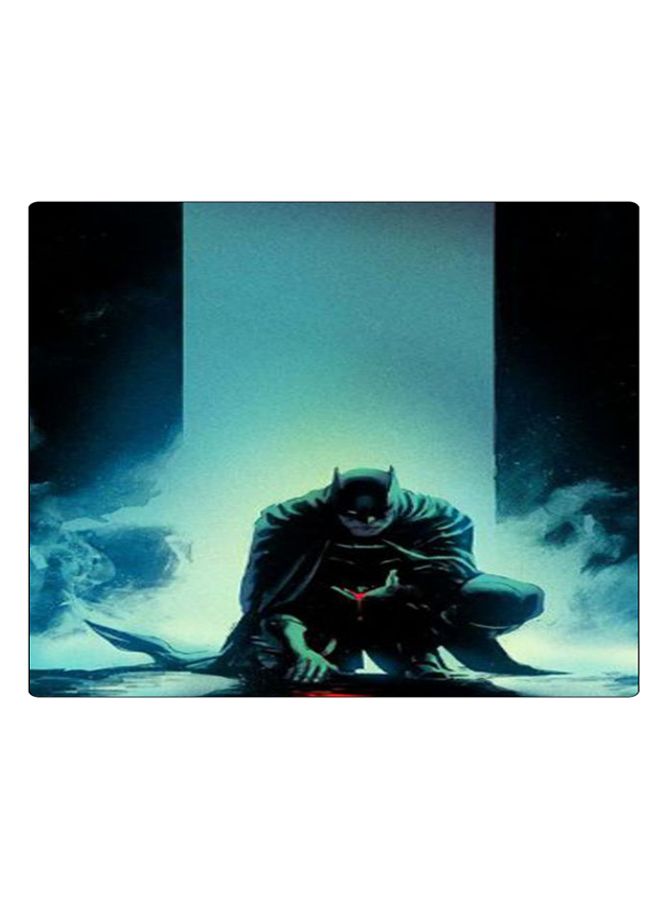 بي بي لوحة ماوس ألعاب بتصميم مضادة للانزلاق وبنمط مطبوع أزرق/أسود/أحمر - Image 1