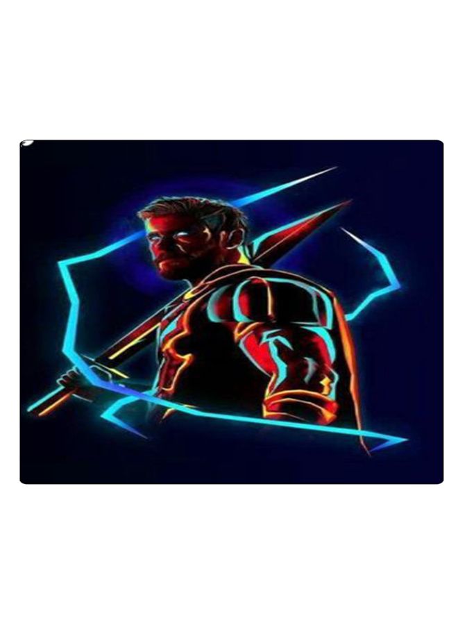 بي بي لوحة ماوس ألعاب بتصميم مضادة للانزلاق وبنمط مطبوع متعدد الألوان - Image 1