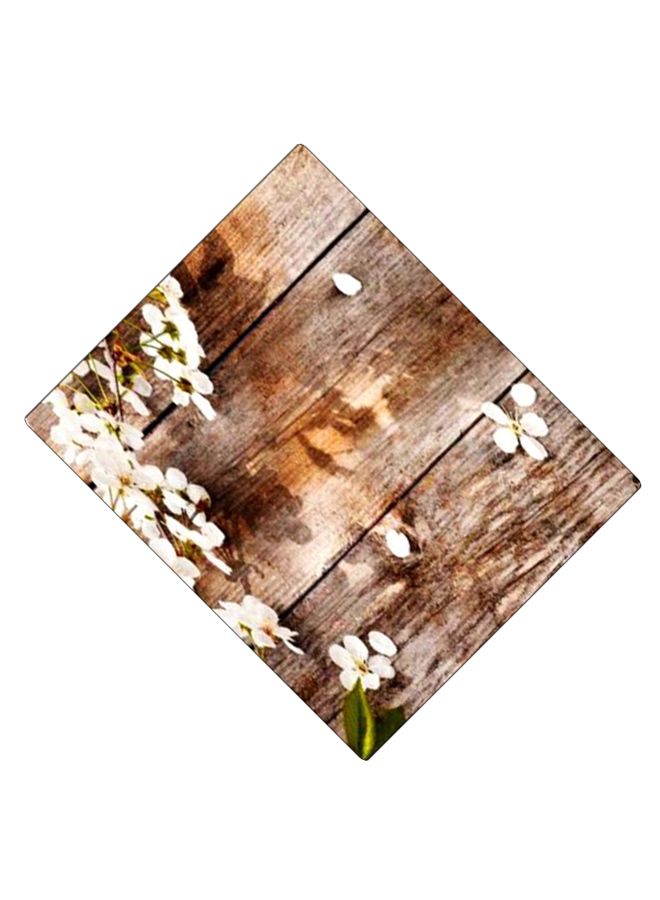 بي بي لوحة ماوس ألعاب بتصميم مضادة للانزلاق وبنمط مطبوع بني/أبيض/أخضر - Image 2