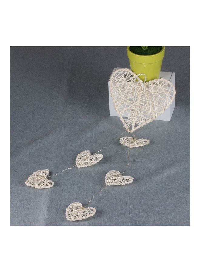 Heart Shaped Ornaments Beige 60x15cm  - Image 2