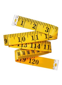 Generic Plastic Measuring Tape Yellow/Black  - Image 1