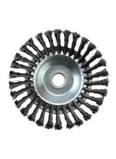 Replacement Twist Knotted Steel Wire String Trimmer Blade Silver 200x200x60mm
