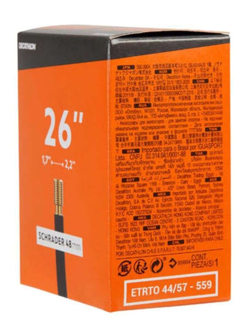 DECATHLON Bike Type Inner Tube 26inch  - Image 3