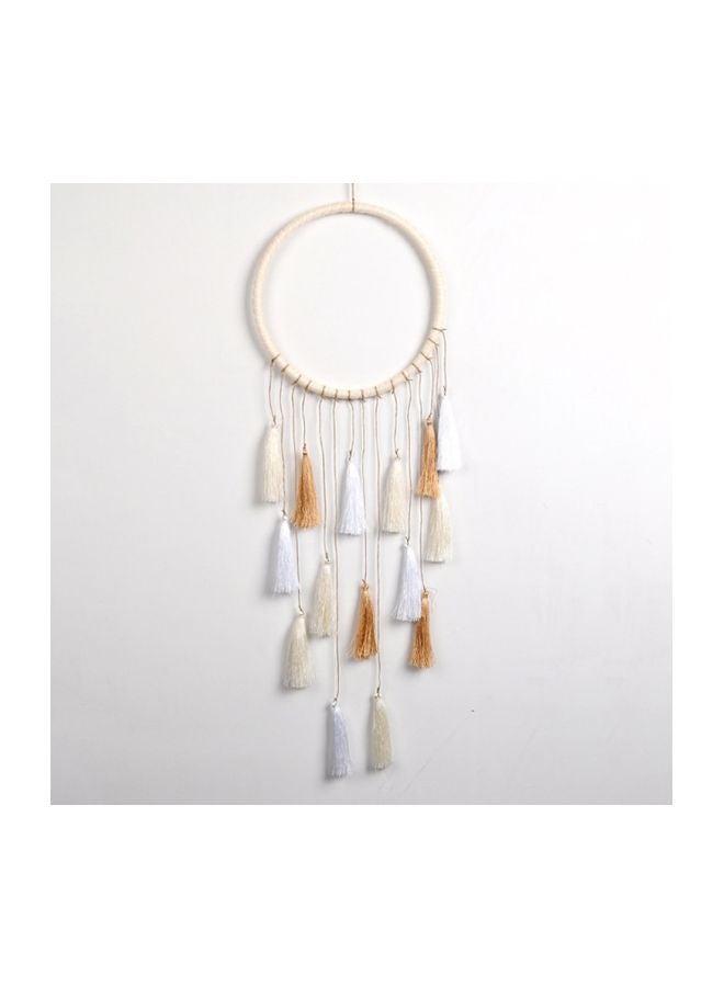 Decorative Dream Catcher Beige/White 50x20centimeter  - Image 1