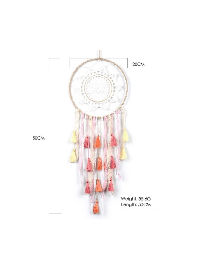 Decorative Dream Catcher Beige/White 50x20centimeter  - Image 2
