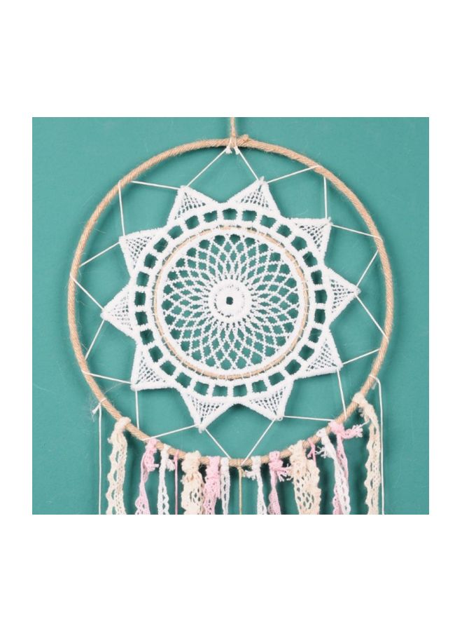 Decorative Dream Catcher Beige/White 50x20centimeter  - Image 3