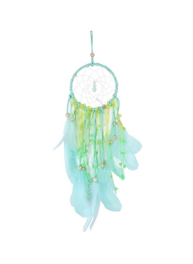 Creative Dream Catcher Decoration Green/Yellow/Blue 11x52cm  - Image 1