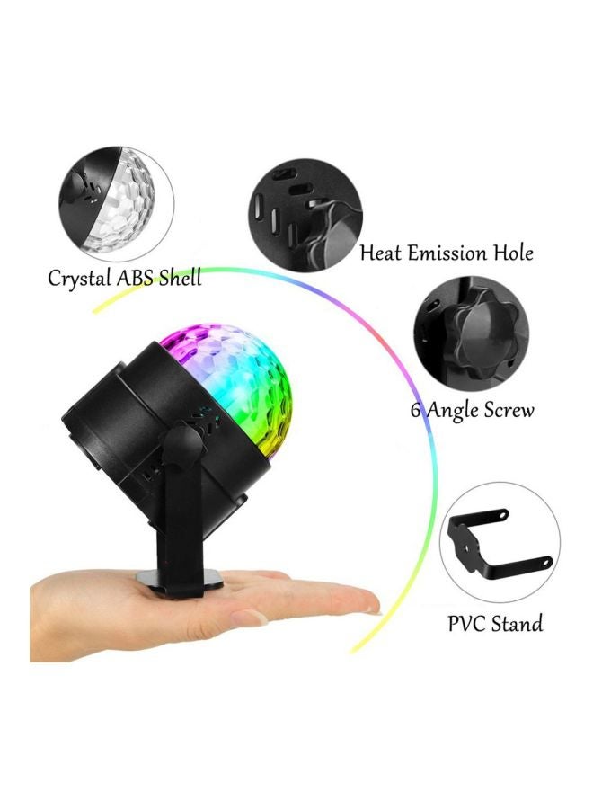 مصباح LED على شكل كرة للمسرح مع جهاز تحكم عن بعد متعدد الألوان - Image 5
