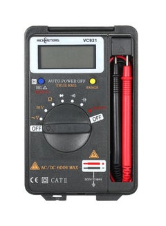 RICHMETERS Handheld Mini Digital Multimeter Black/Red 125 x 80 x 19.5mm  - Image 2