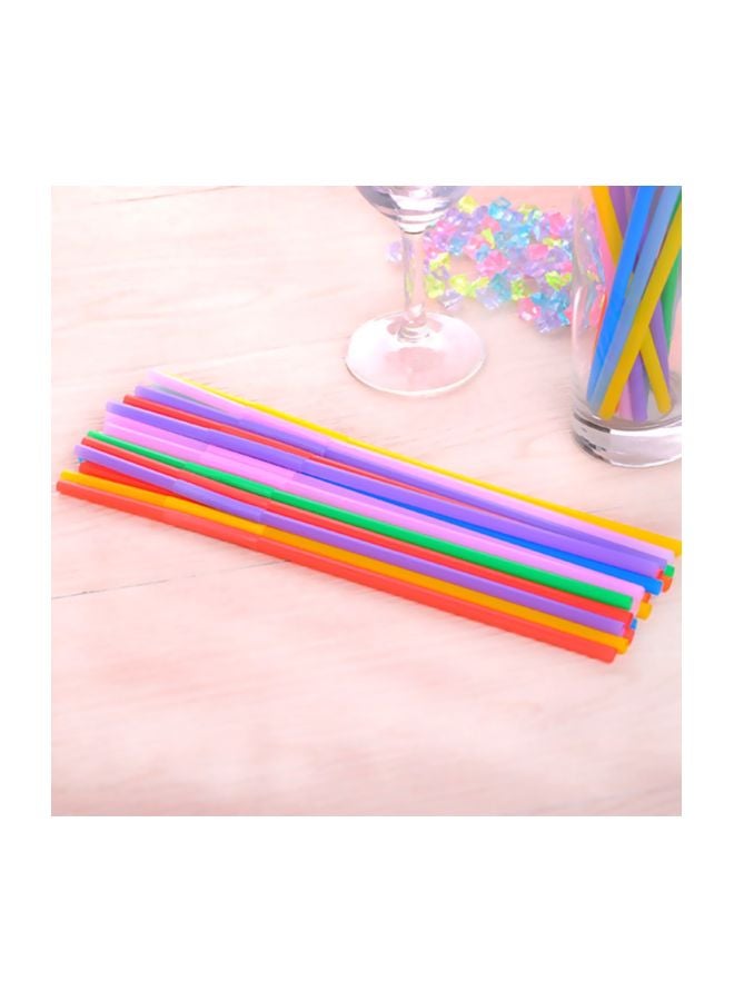 100-Piece Party Disposable Drinking Straw Set - Image 3