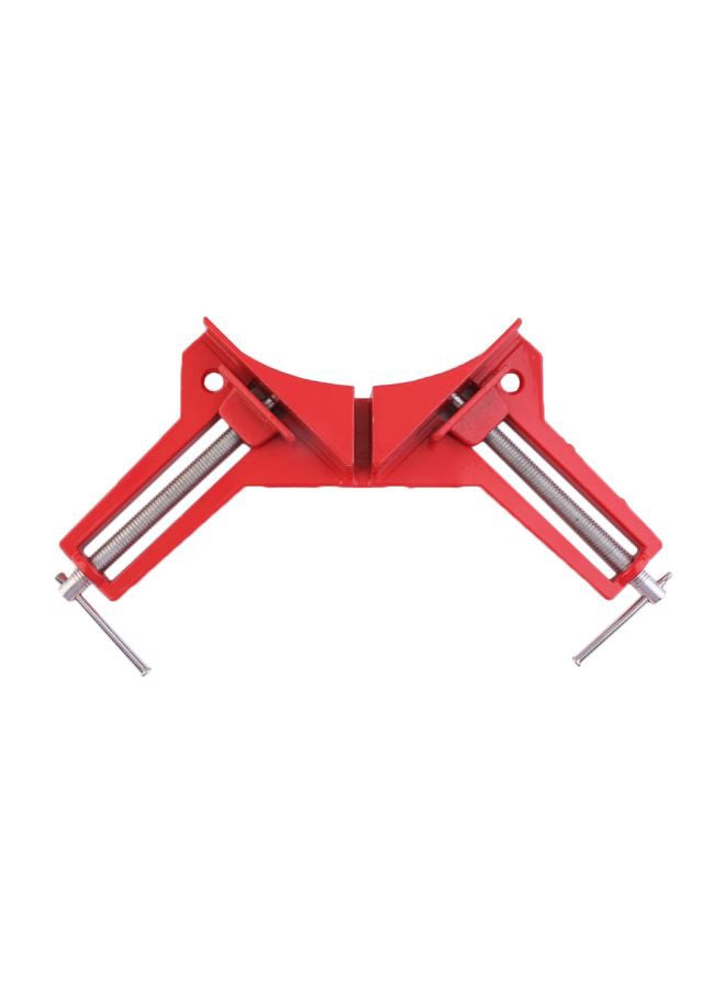 Right Angle Picture Frame Corner Clamp Red/Silver  - Image 1