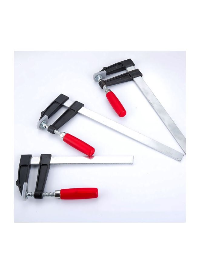 F Clamp Bar Silver/Black/Red - Image 2