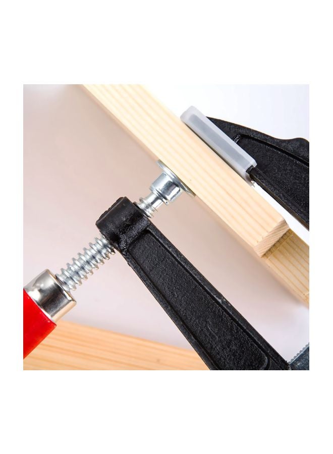 F Clamp Bar Silver/Black/Red - Image 4