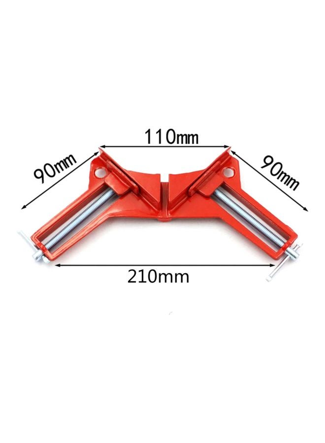 Right Angle Picture Frame Corner Clamp Woodworking Tool Red/silver  - Image 5