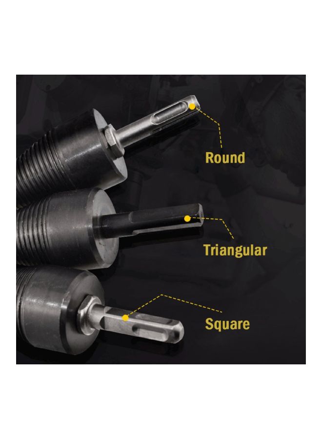 Drill Bit Chop Wood Splitting Cone Black 145x30mm