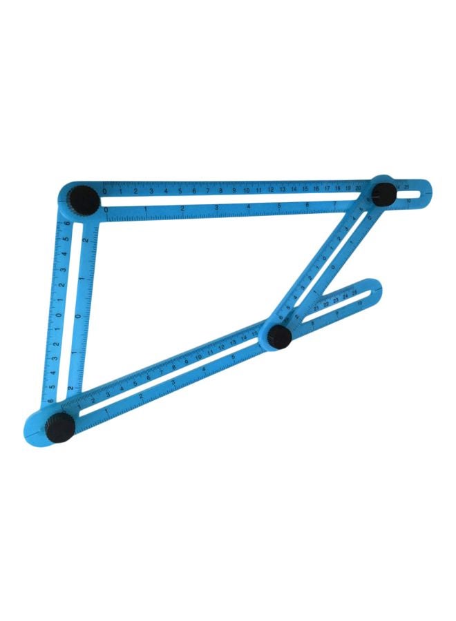 Generic - Four-Sided Folding Ruler Blue 300mm - Image 1