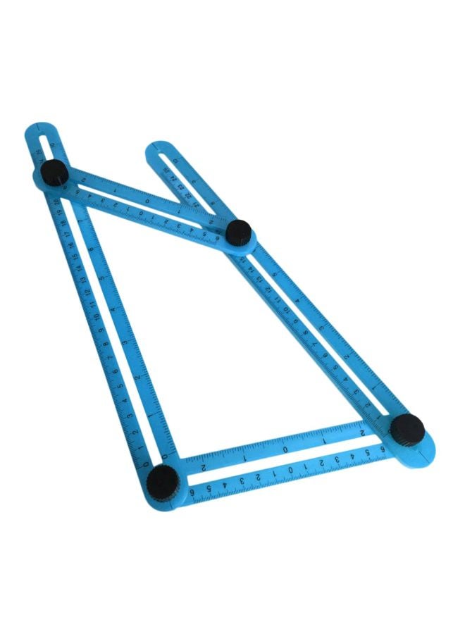 Generic - Four-Sided Folding Ruler Blue 300mm - Image 1