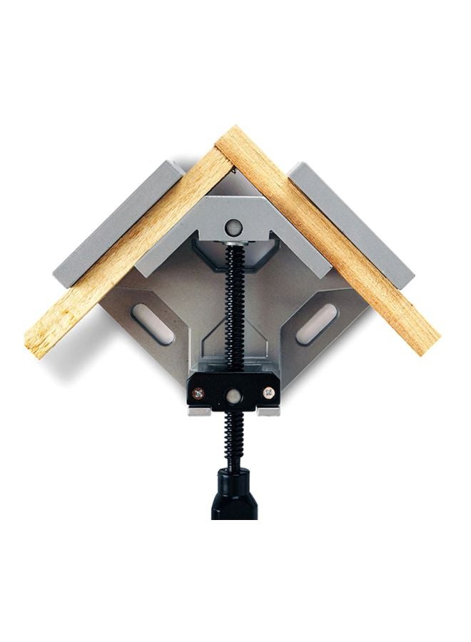 90-Degree Angle Swing Jaw Corner Clamp Silver 212x255mm - Image 5