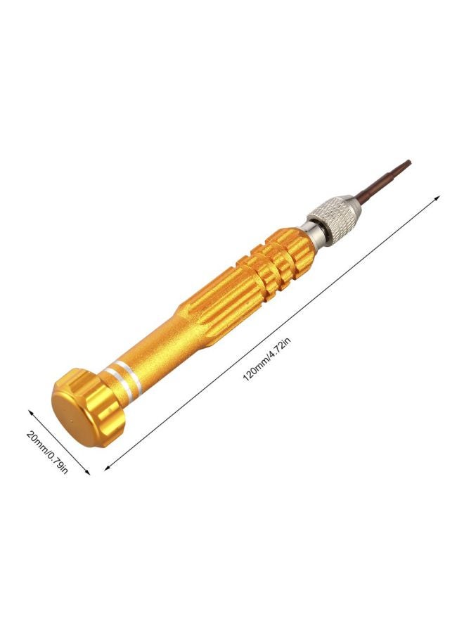 5-In-1 Pentalobe Screwdriver Set Gold 20x120mm - Image 4