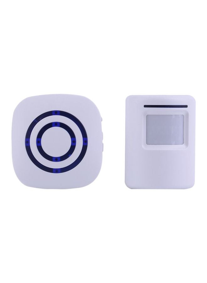 Generic - Wireless Digital Doorbell With PIR Sensor White - Image 1