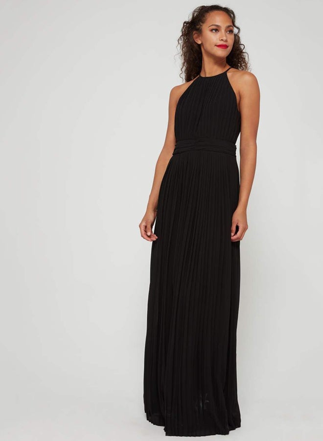 tfnc LONDON - Serene Halter Neck Dress Black - Image 1