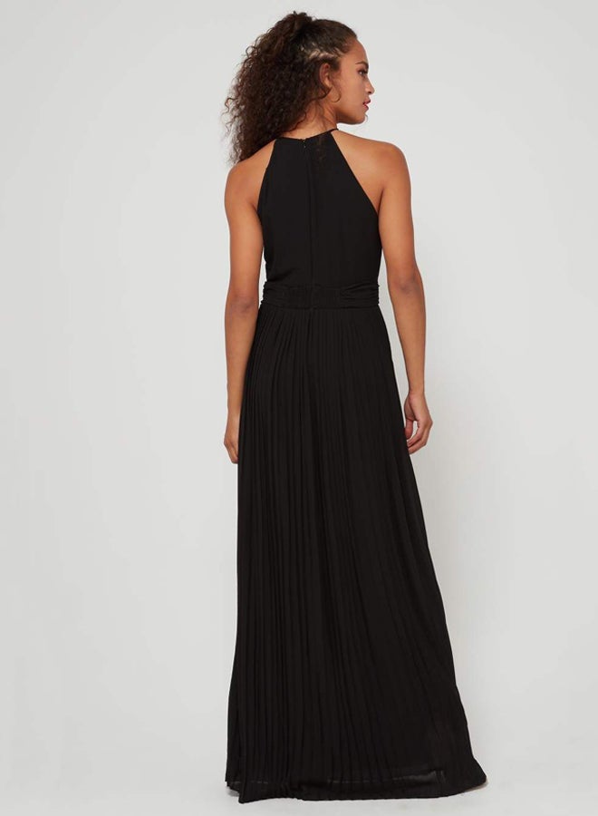tfnc LONDON - Serene Halter Neck Dress Black - Image 1