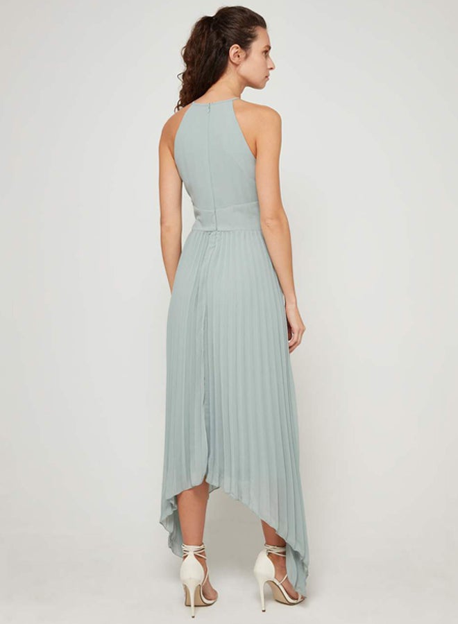 tfnc LONDON - Morely Pleated Dress Green - Image 1
