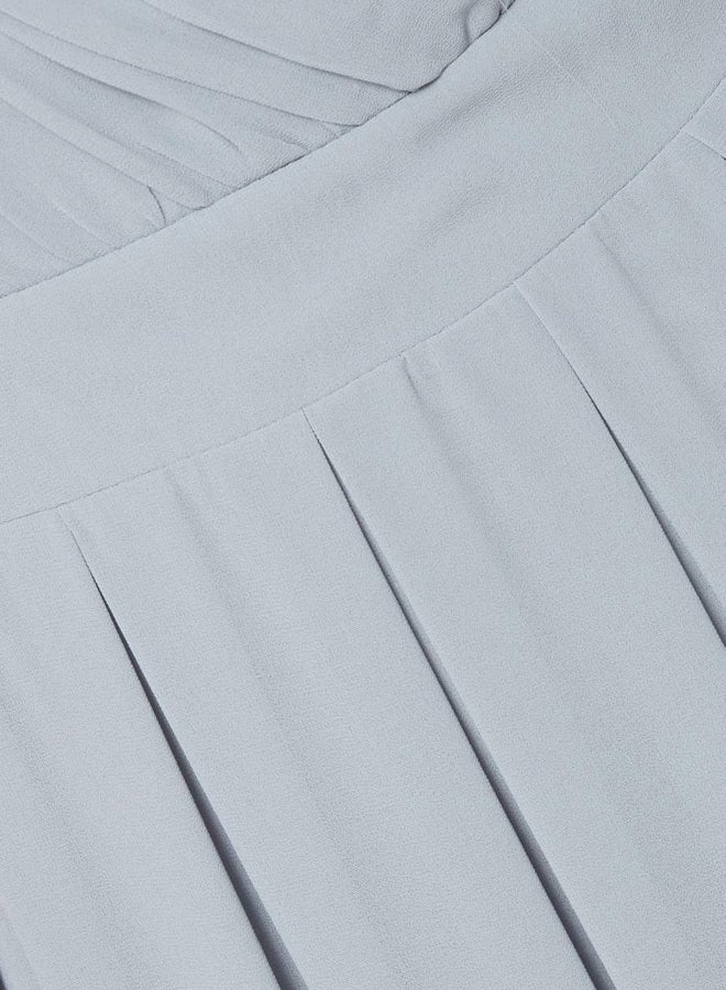 tfnc LONDON - Kesha Pleated Dress Blue - Image 1