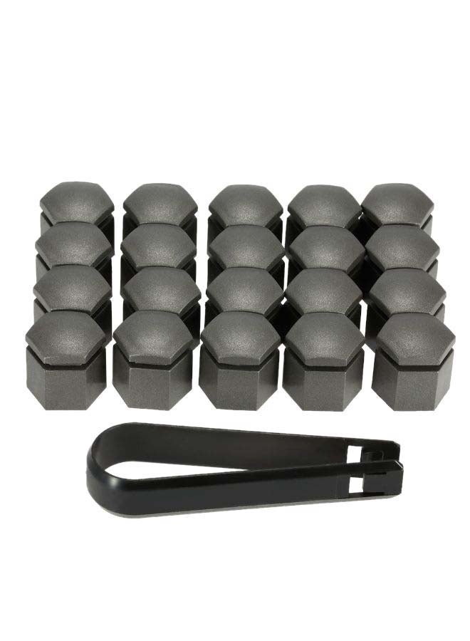 Generic 20-Piece Car Wheel Nut Bolt Set With Clip  - Image 2