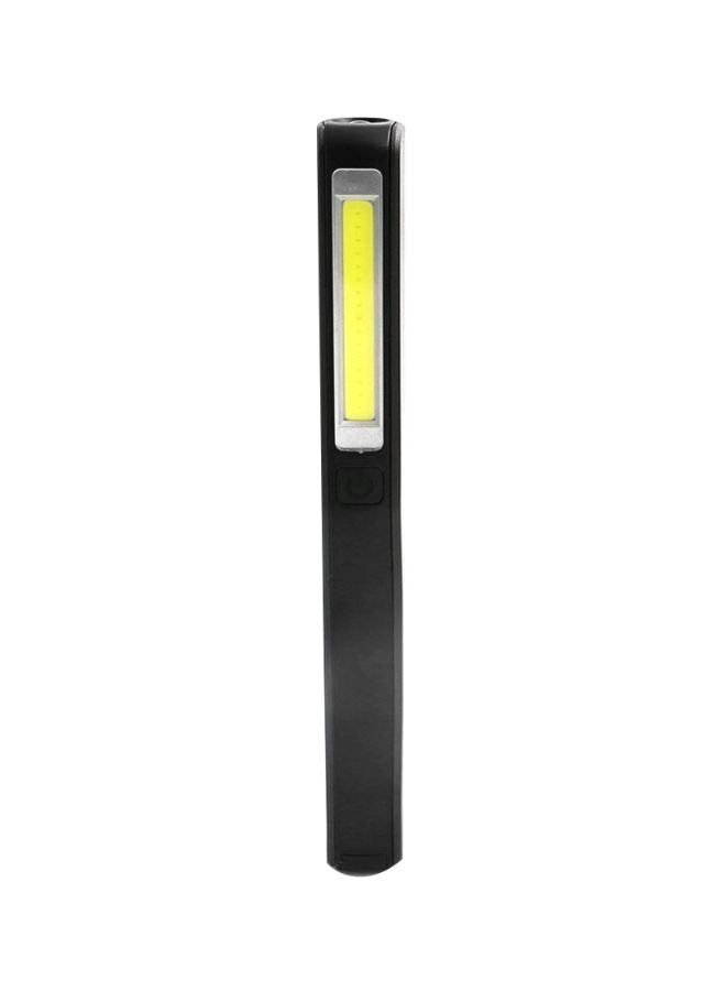 LED Pen Flashlight Black 18.2x3.5x2centimeter - Image 1