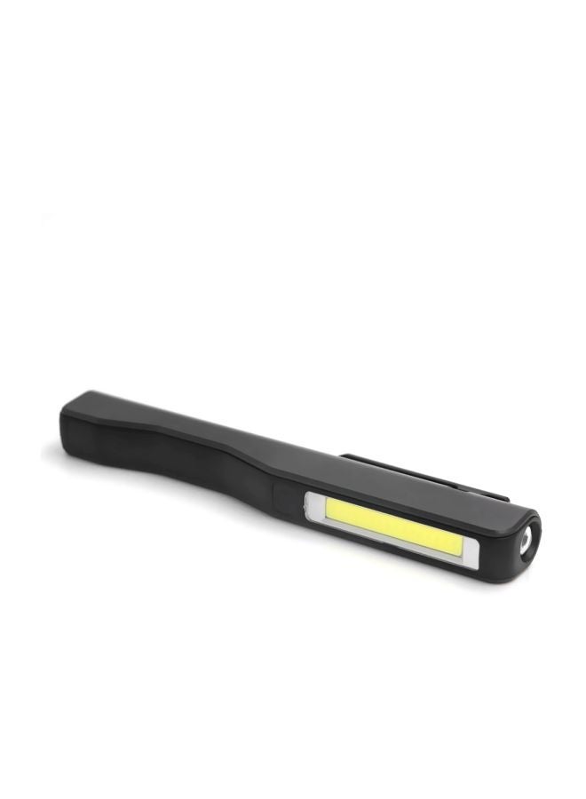 LED Pen Flashlight Black 18.2x3.5x2centimeter - Image 2