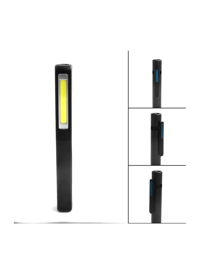 LED Pen Flashlight Black 18.2x3.5x2centimeter - Image 3