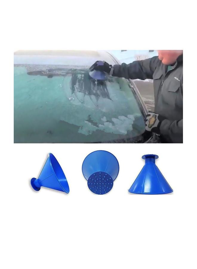 Car Snow Scraper Cone Blue - Image 3
