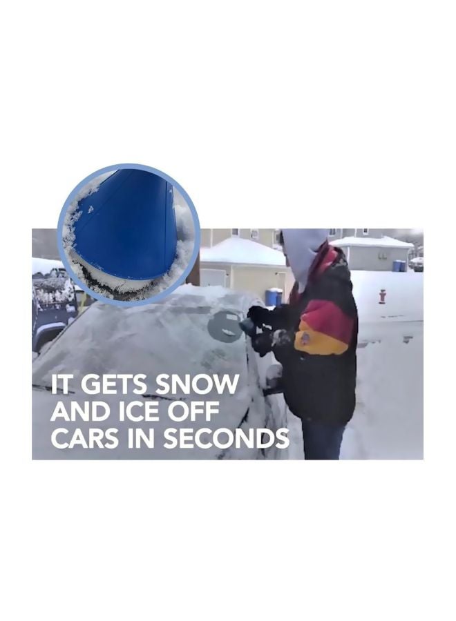 Car Snow Scraper Cone Blue - Image 5