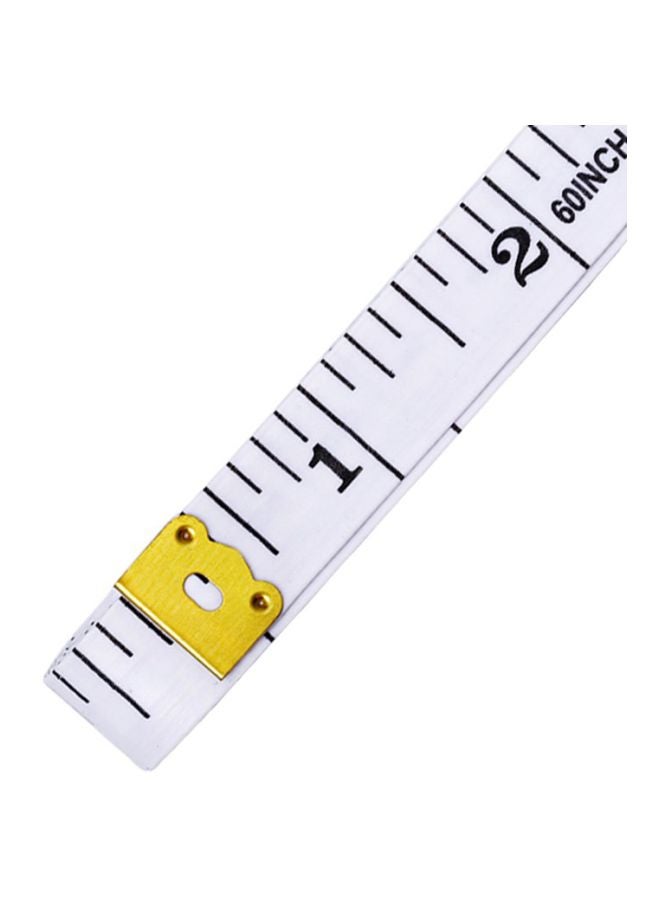 Generic Plastic Measuring Tape White/Black/Gold 150centimeter  - Image 5