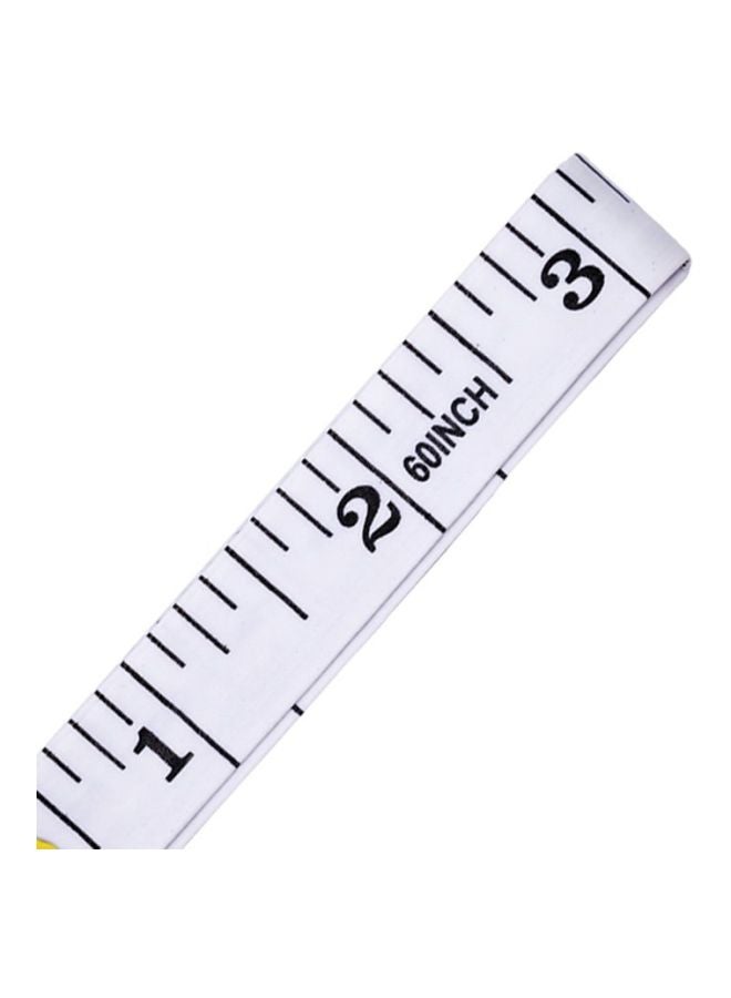 Generic Plastic Measuring Tape White/Black/Gold 150centimeter  - Image 4